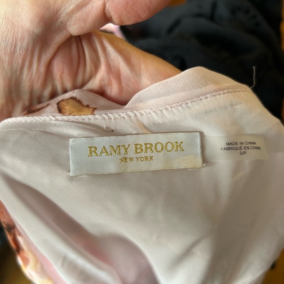 NWOT Ramy Brook Elegant One-Shoulder Floral Dress - Picture 3 of 4